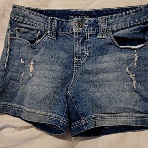 Maurices Distressed Shorts